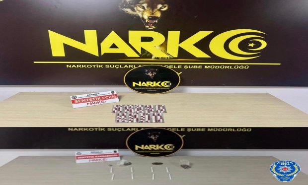Aksaray'da uyuşturucu operasyonu…