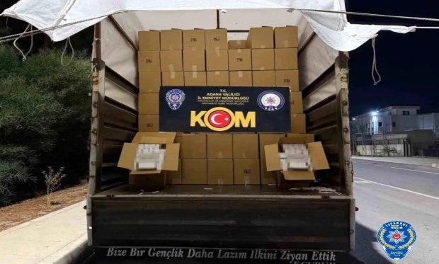 Adana'da 11 milyon 650 bin kaçak makaron ele geçirildi: 4 tutuklama…