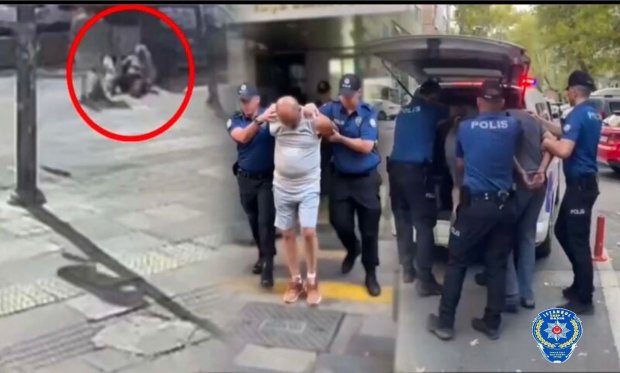 Ankara'da kadın yayaya tokat atan trafik zorbası yakalandı….