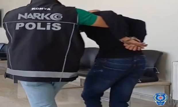 Konya'da uyuşturucu operasyonu…