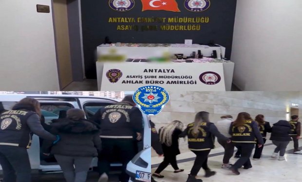 Antalya merkezli oyunbozan operasyonunda 13 tutuklama…