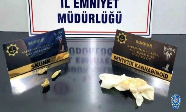 Burdur’da uyuşturucu operasyonu…