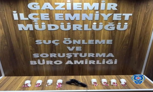 İzmir polisinden uyuşturucu operasyonu…