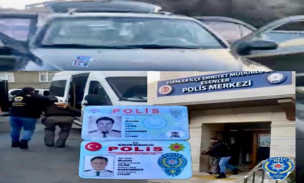 Esenler'de sahte polisi kartındaki yazım hatası ele verdi!