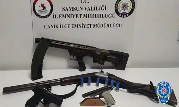 Samsun’da düğünde havaya ateş açan 3 kişi yakalandı…