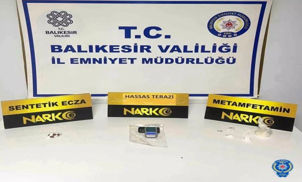 Balıkesir'de uyuşturucu operasyonunu…