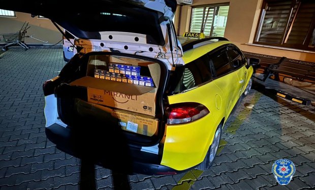 Konya polisinden kaçak sigara operasyonu: 2 gözaltı…