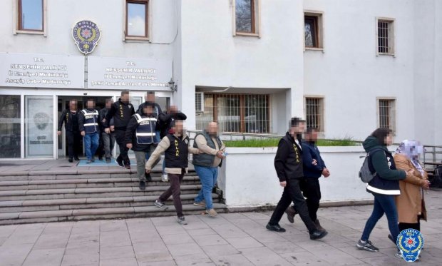 Nevşehir’de fuhşa aracılık operasyonunda 8 gözaltı…