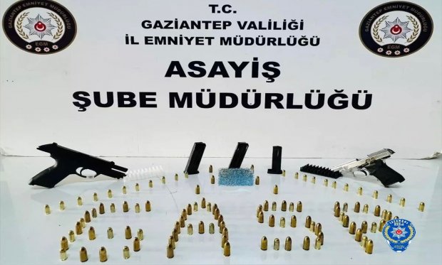 Gaziantep'te silah kaçakçılığı operasyonu…