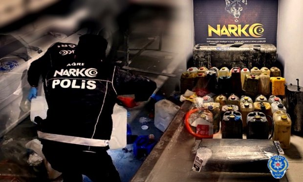 Ağrı'da 761 kilo metamfetamin ele geçirildi…