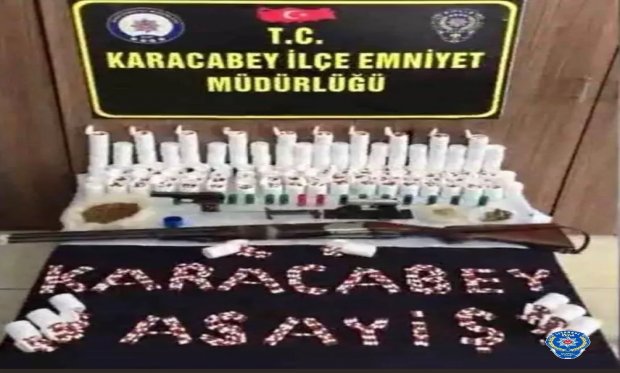 Bursa’da uyuşturucu operasyonu…