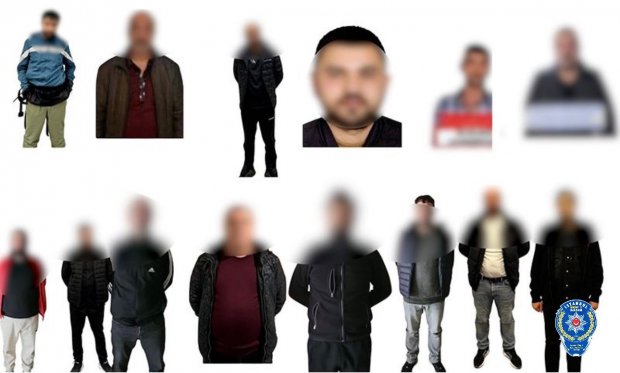 Kırmızı bültenle ve Ulusal seviyede aranan 14 suçlu Türkiye'ye getirildi…