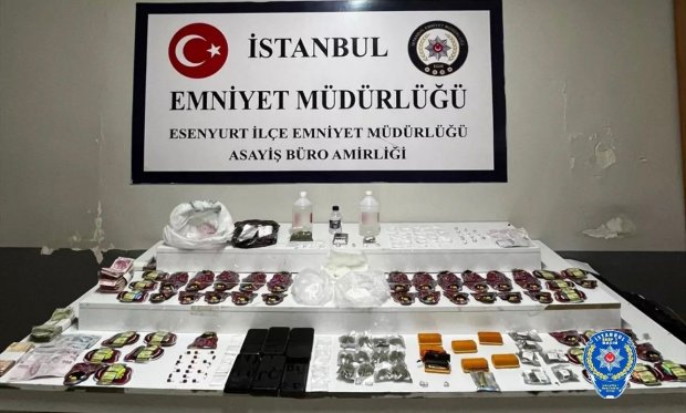 İstanbul’da uyuşturucu operasyonu…