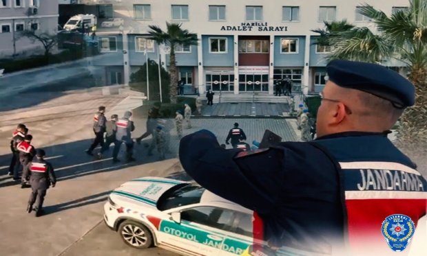 Beş ilde organize suç örgütlerine operasyon. 65 şüpheli yakalandı…..