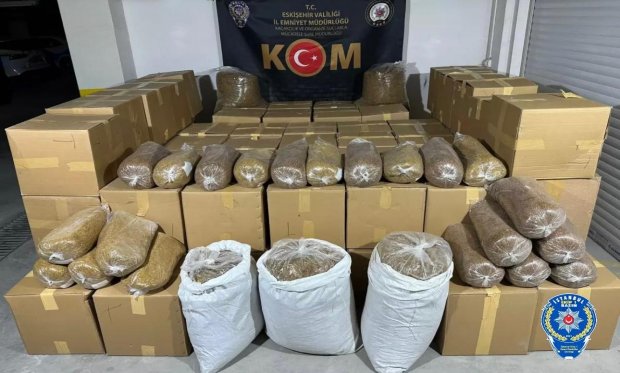 Eskişehir'de 2 Ton kaçak tütün ele geçirildi…