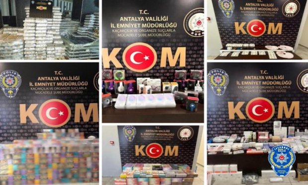 Antalya’da kaçakçılık operasyonu: 26 şüpheliye adli işlem yapıldı….