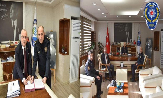 Manisa Salihli Belediyesi İlçe Emniyet Müdürlüğüne Türkeli Parkını Tahsis Etti...