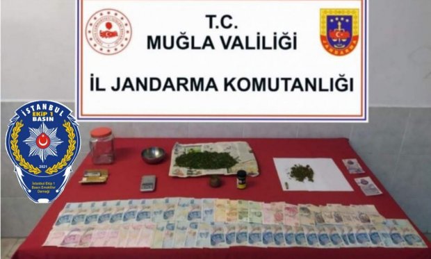 Jandarma’dan Ortaca'da Uyuşturucu Operasyonu...