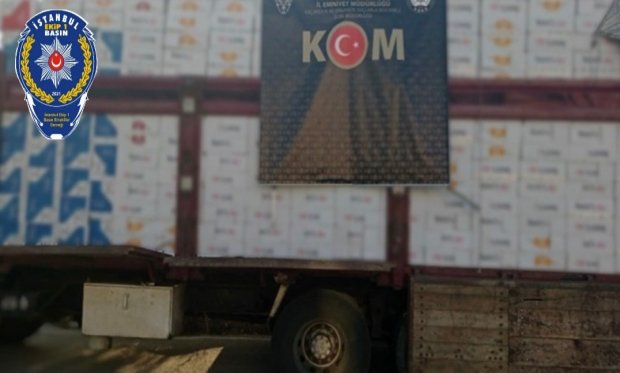 Konya polisinden kaçakçılara darbe! 6 milyon kaçak makaron ele geçirildi...