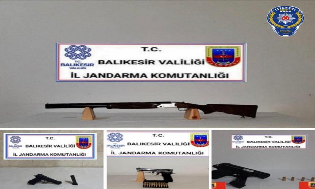 Balıkesir'de Jandarma Ekiplerinden Operasyon...