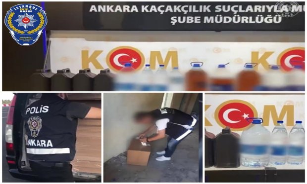 Ankara polisinden kaçakçılık operasyonlarında 20 kişi yakalandı...