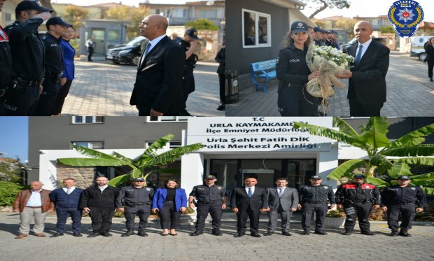 İzmir Emniyet Müdürü İlçe Emniyet Müdürlüklerini Gezmeye Devam ediyor...