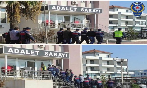 Balıkesir Ayvalık’ta Göçmen kaçakçılarına operasyon yapıldı...