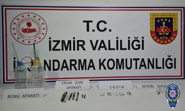 İzmir'de 4 ilçede uyuşturucu operasyonu...