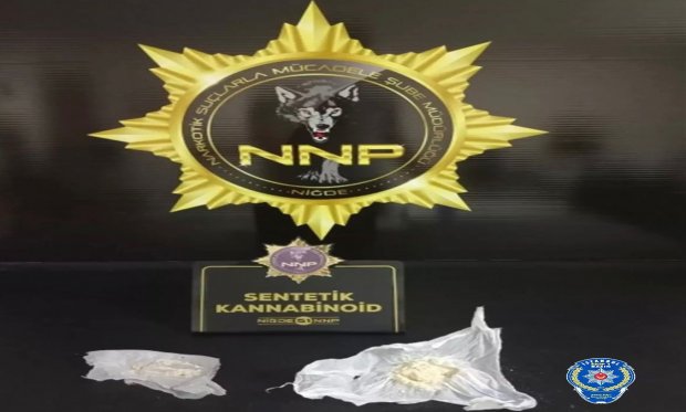 Niğde'de uyuşturucu operasyonu….