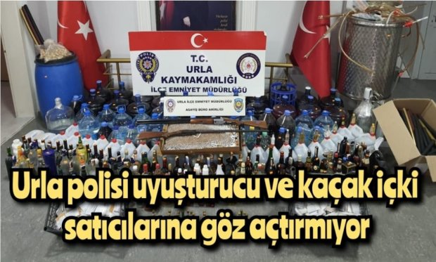 İzmir’de sahte kaçak içki satıcılarına operasyon...