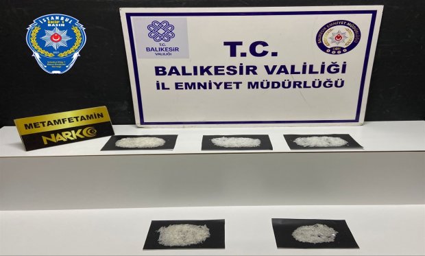 Balıkesir'de 201,4 gram uyuşturucu madde ele geçirildi...