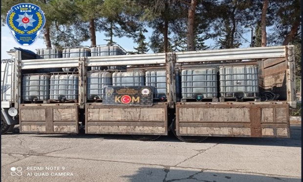 Adana'da 37 bin 250 litre kaçak akaryakıt ele geçirildi...