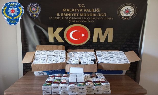 Malatya'da kaçakçılık operasyonu...