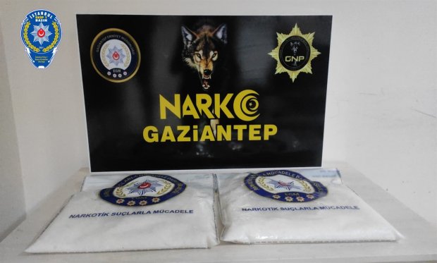 Gaziantep polisinden uyuşturucu operasyonu...