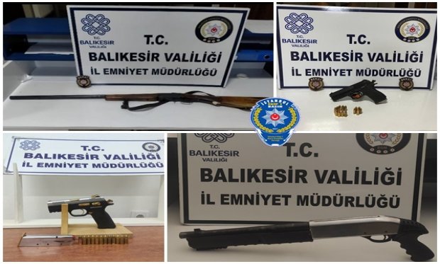 Balıkesir'de asayiş ve uyuşturucu operasyonlarında 95 kişi tutuklandı...