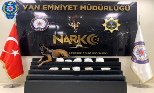 Van'da 31 kilogram uyuşturucu ele geçirildi...