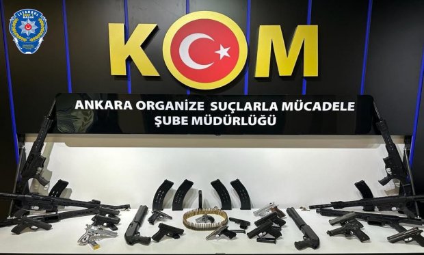 Ankara'da silah kaçakçılığı operasyonu: 5 gözaltı...