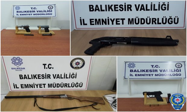 Balıkesir'de asayiş operasyonlarında 46 kişi yakalandı...