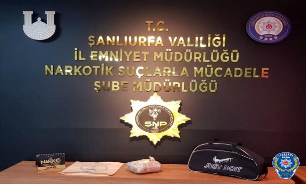 Şanlıurfa'da yolcu otobüsünde uyuşturucu ele geçirildi...