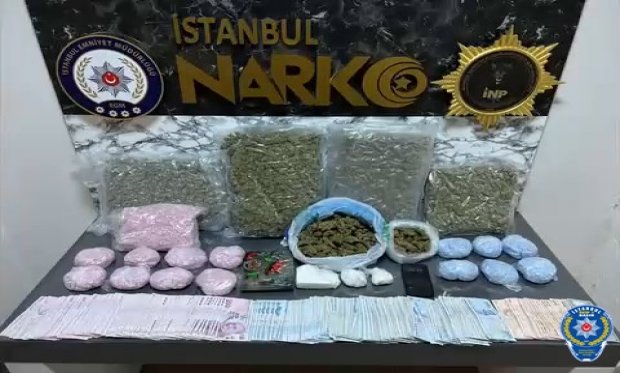 İstanbul'da Zehir Tacirlerine Operasyon: 20 Şüpheli Yakalandı...