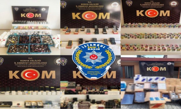 Konya polisinden kaçakçılara dev operasyon: Piyasa değeri 3 Milyonun üzerinde...