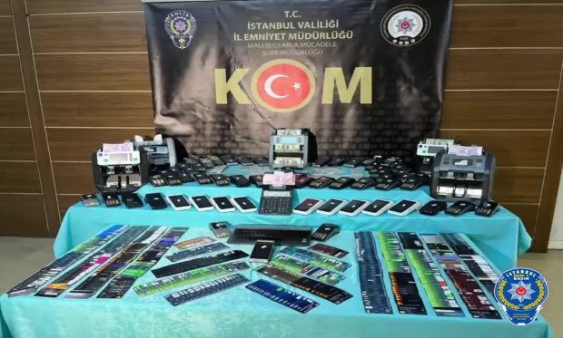 İstanbul'da kara para aklama operasyonu...