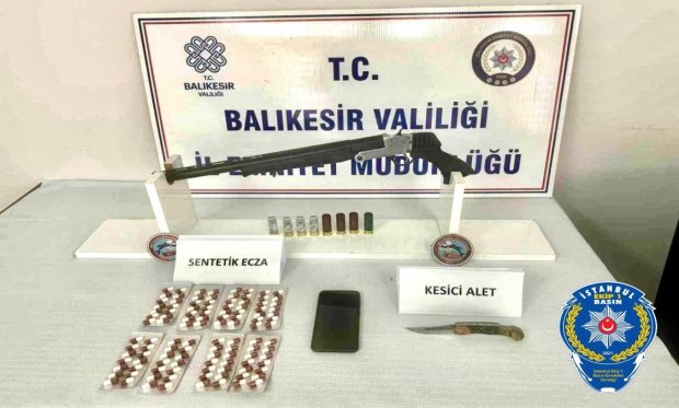 Balıkesir'de uyuşturucu operasyonu...