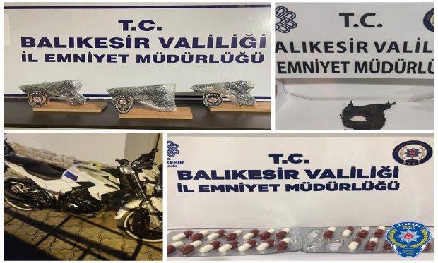 Balıkesir'de Asayiş ve Uyuşturucu Operasyonu: 4 Gözaltı...