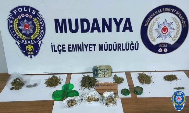 Bursa'nın Mudanya ilçesinde uyuşturucu operasyonu: 1 gözaltı...