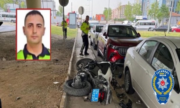 İstanbul’da trafik polisi Emrah Büke kazada şehit oldu…