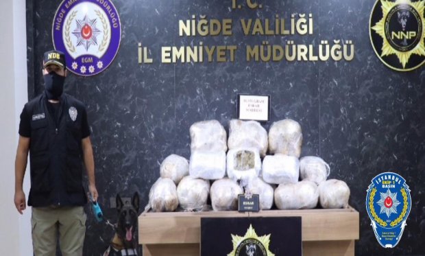 Niğde’de 87 kilo uyuşturucu ele geçirildi…