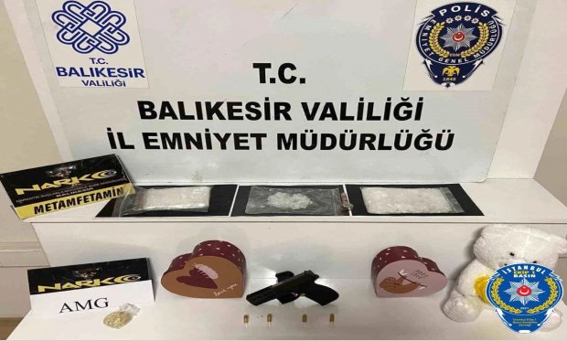 Balıkesir'de 422 gram metamfetamin ele geçirildi…