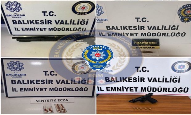 Balıkesir'de  9 bin 541 şahıs sorgulandı…