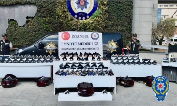 İstanbul'da kaçak silah operasyonu: 9 tutuklama…